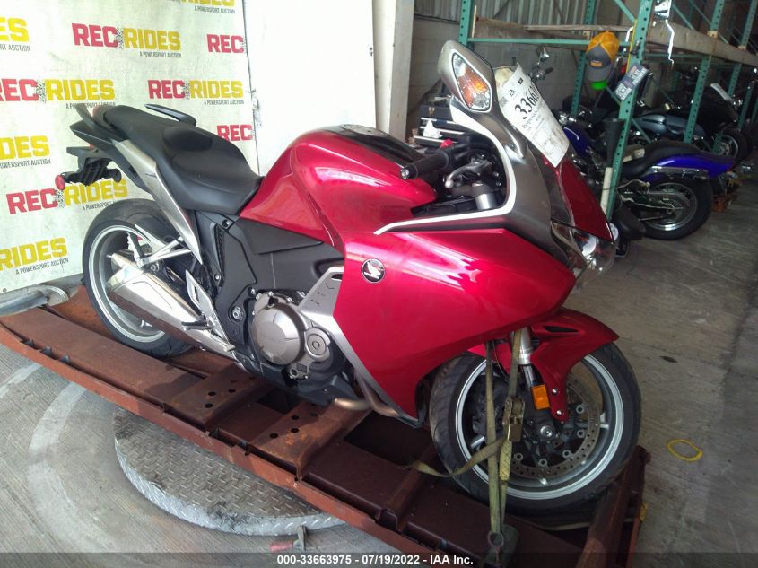 2010 HONDA VFR1200 F JH2SC6319AK000244