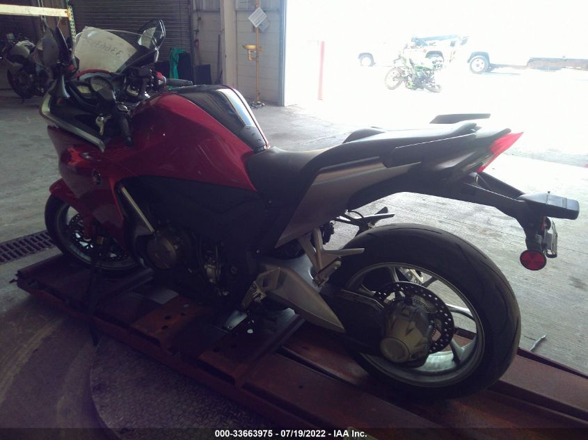 2010 HONDA VFR1200 F JH2SC6319AK000244