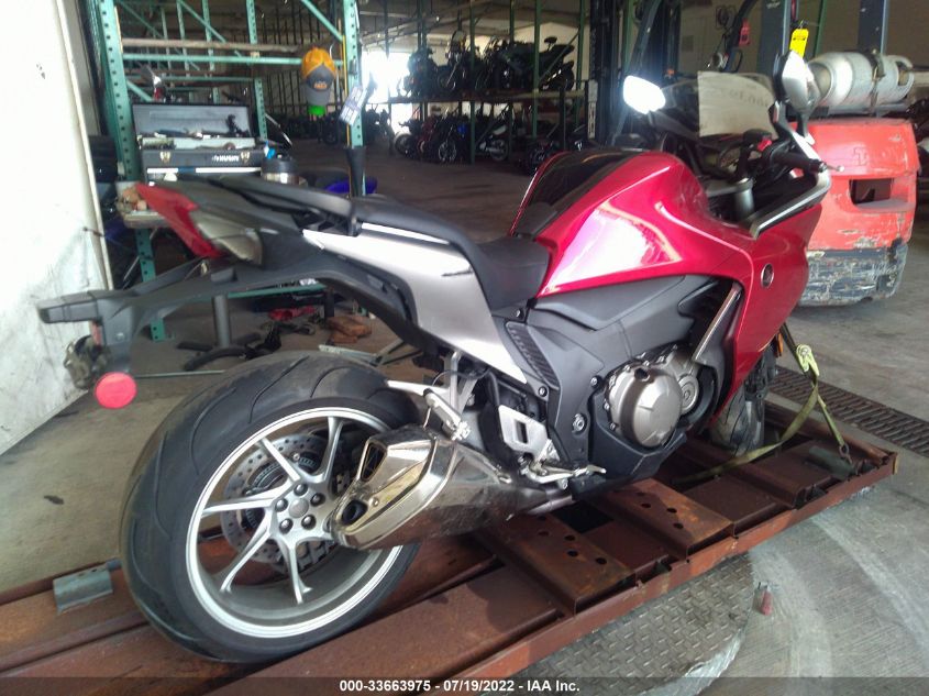 2010 HONDA VFR1200 F JH2SC6319AK000244