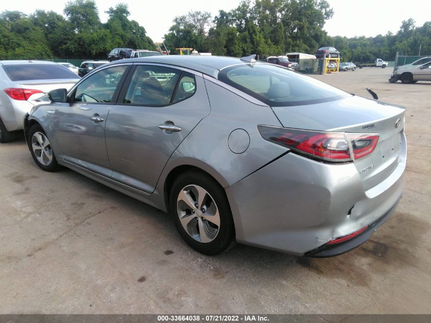 2015 KIA OPTIMA HYBRID KNAGM4AD2F5086562