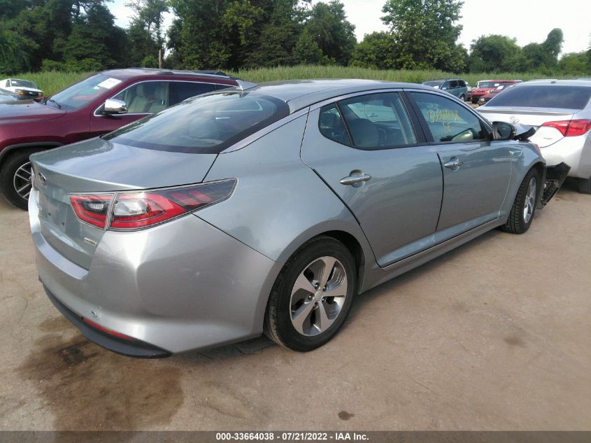 2015 KIA OPTIMA HYBRID KNAGM4AD2F5086562