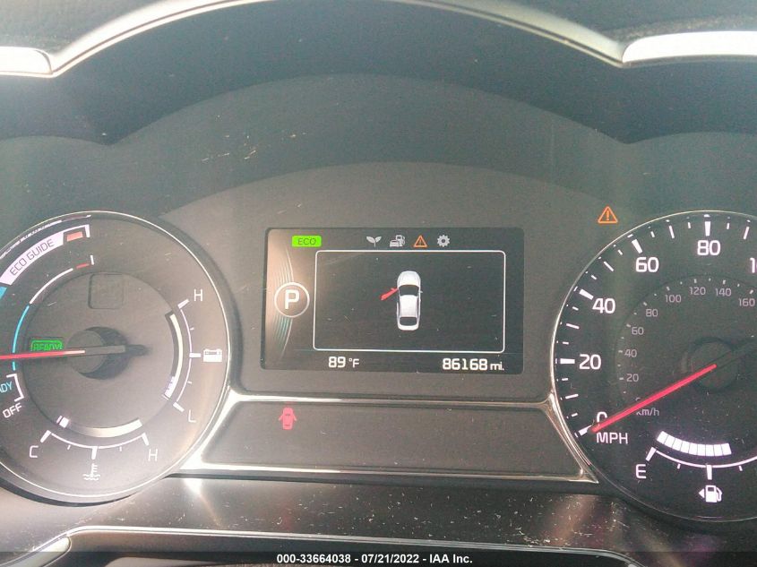 2015 KIA OPTIMA HYBRID KNAGM4AD2F5086562