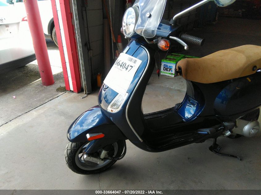 2009 VESPA LX 150 ZAPM448F895018167