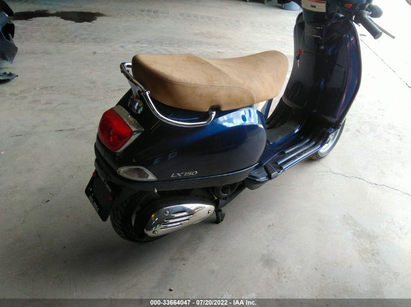 2009 VESPA LX 150 ZAPM448F895018167
