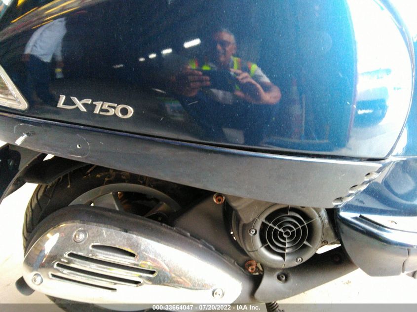 2009 VESPA LX 150 ZAPM448F895018167