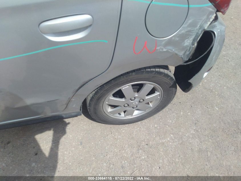 2014 MITSUBISHI MIRAGE ES ML32A4HJ2EH012575