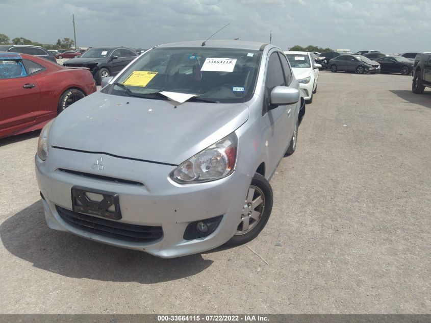 2014 MITSUBISHI MIRAGE ES ML32A4HJ2EH012575
