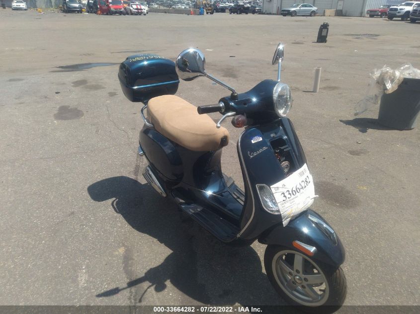 2012 VESPA LX 150IE ZAPM688F9C5001791