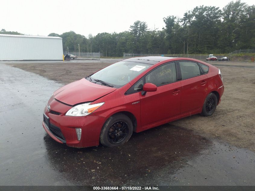 2015 TOYOTA PRIUS FOUR JTDKN3DU7F0397031