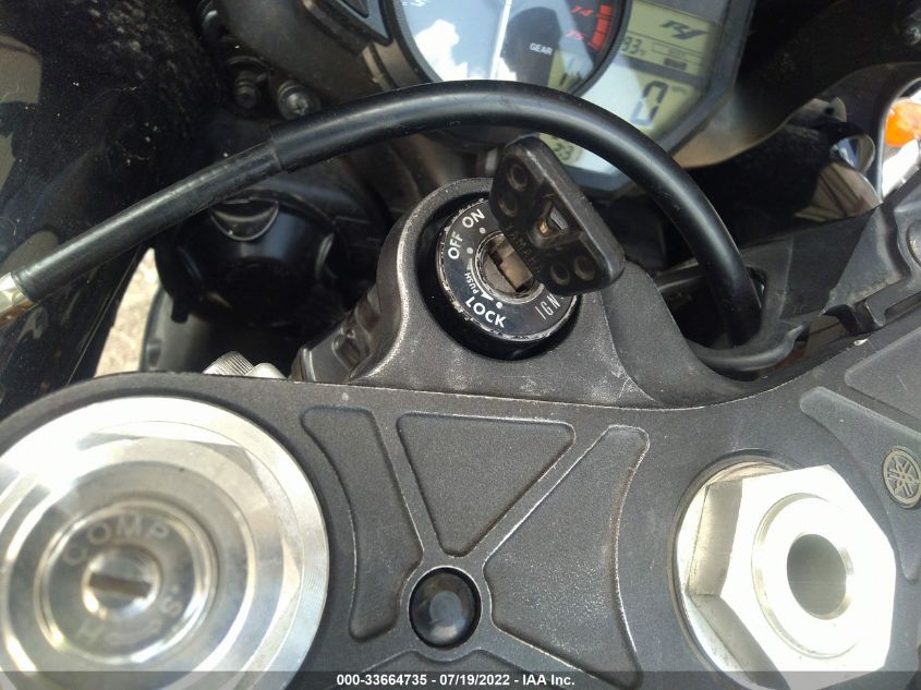 2009 YAMAHA YZFR1 JYARN23E89A003937