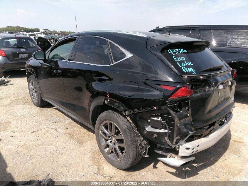 2015 LEXUS NX 200T F SPORT JTJYARBZ2F2011088