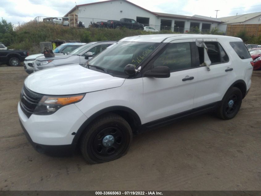 2014 FORD UTILITY POLICE 1FM5K8AR8EGC08603