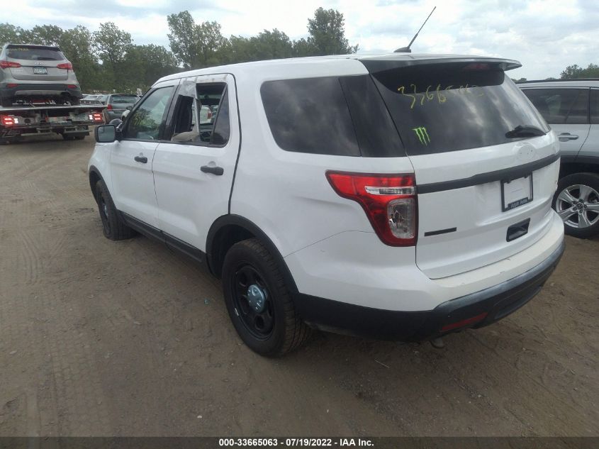 2014 FORD UTILITY POLICE 1FM5K8AR8EGC08603