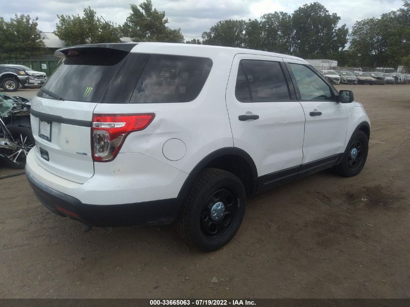 2014 FORD UTILITY POLICE 1FM5K8AR8EGC08603