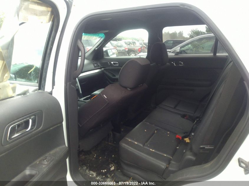 2014 FORD UTILITY POLICE 1FM5K8AR8EGC08603