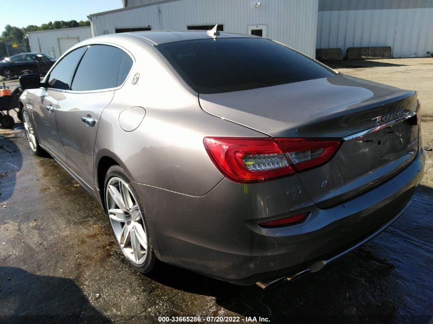 2015 MASERATI QUATTROPORTE S Q4 ZAM56RRA5F1129645
