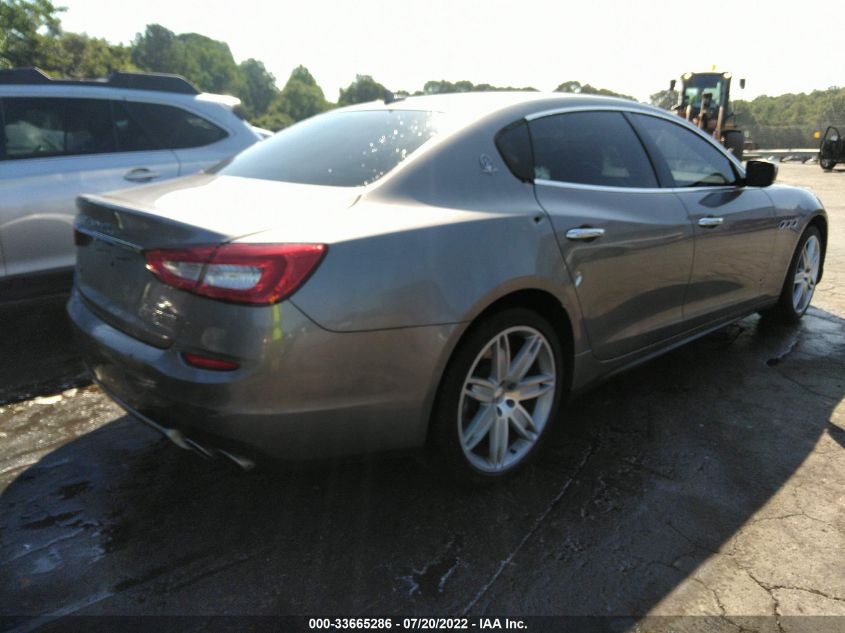 2015 MASERATI QUATTROPORTE S Q4 ZAM56RRA5F1129645