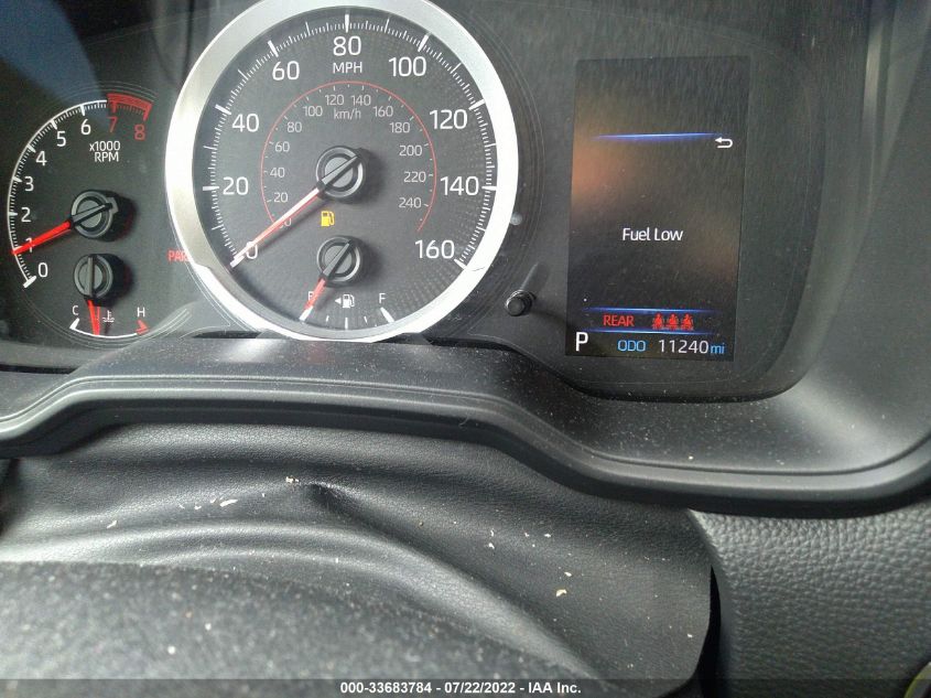 2022 TOYOTA COROLLA CROSS LE 7MUCAAAG7NV007131