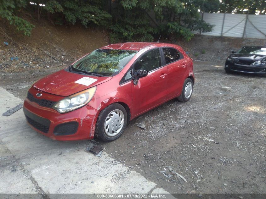 2013 KIA RIO LX KNADM5A31D6125424