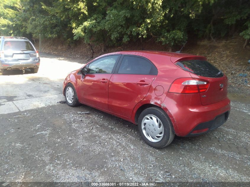 2013 KIA RIO LX KNADM5A31D6125424