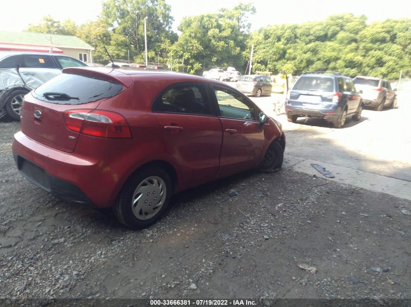 2013 KIA RIO LX KNADM5A31D6125424