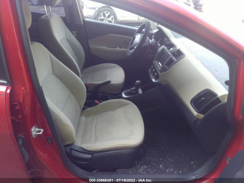 2013 KIA RIO LX KNADM5A31D6125424