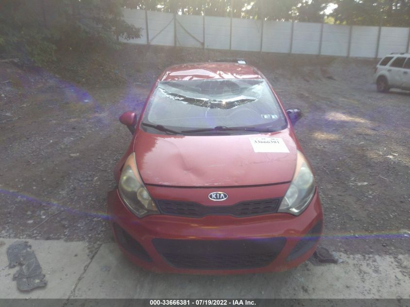 2013 KIA RIO LX KNADM5A31D6125424
