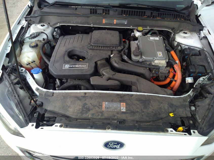 2019 FORD FUSION HYBRID SE 3FA6P0LU8KR257436