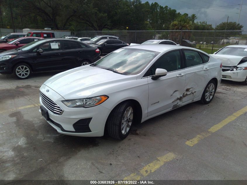 2019 FORD FUSION HYBRID SE 3FA6P0LU8KR257436