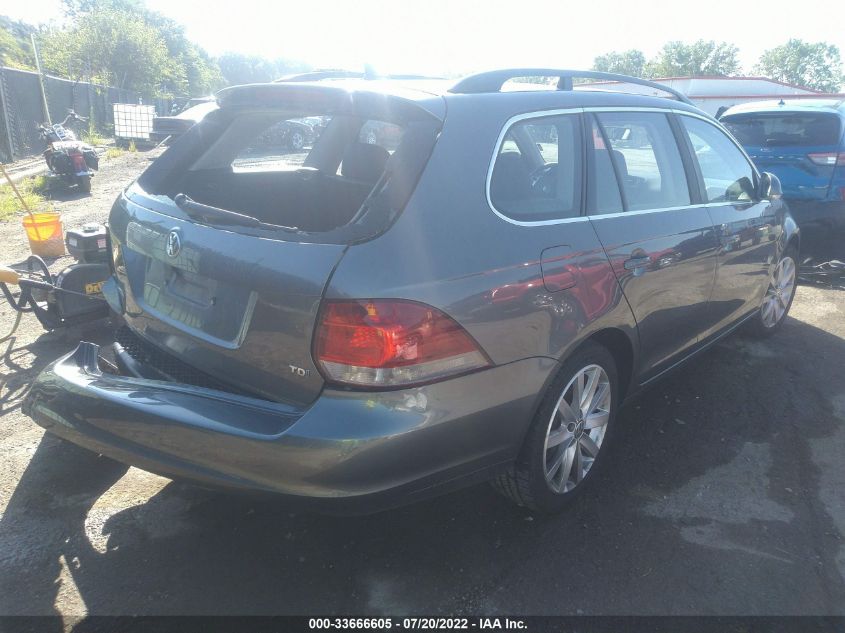 2014 VOLKSWAGEN JETTA SPORTWAGEN TDI W/SUNROOF 3VWPL7AJ8EM607786