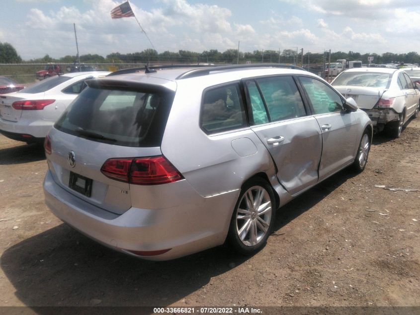 2015 VOLKSWAGEN GOLF SPORTWAGEN TDI SE 3VWCA7AU3FM506896