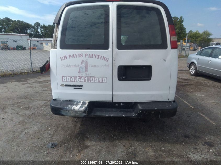 2014 CHEVROLET EXPRESS CARGO VAN 1GCSGAFX4E1109724