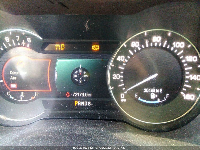 2015 LINCOLN MKC 5LMCJ1A99FUJ20306