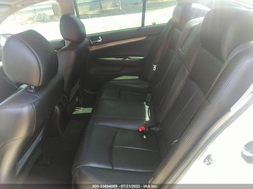 2013 INFINITI G37 SEDAN JOURNEY JN1CV6AP6DM725343