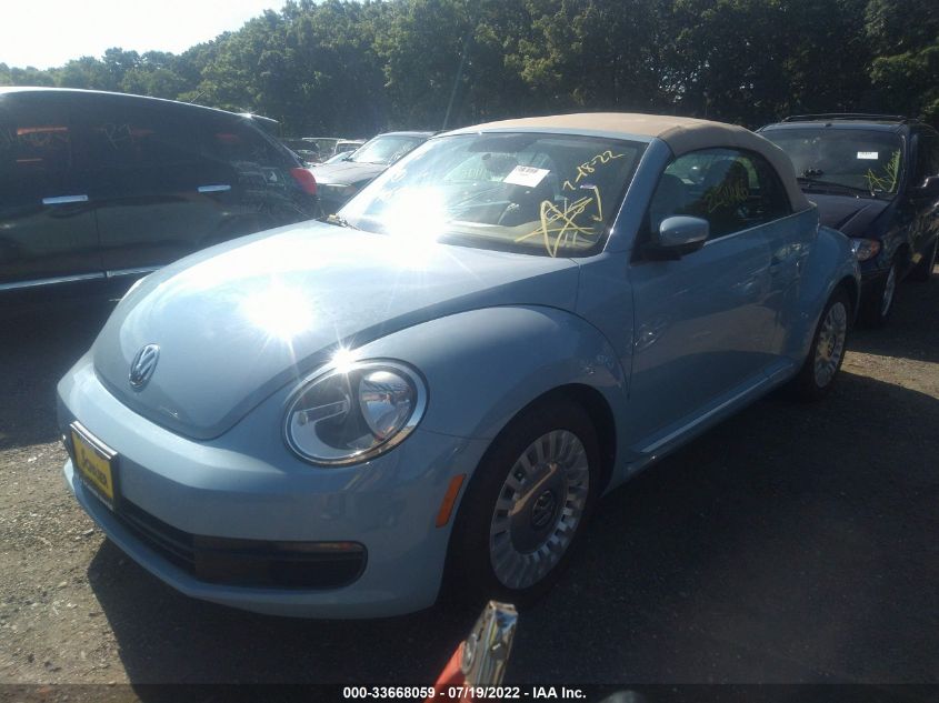 2015 VOLKSWAGEN BEETLE CONVERTIBLE 1.8T 3VW507AT7FM812681