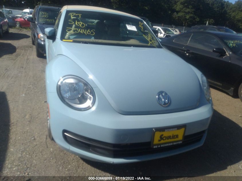 2015 VOLKSWAGEN BEETLE CONVERTIBLE 1.8T 3VW507AT7FM812681