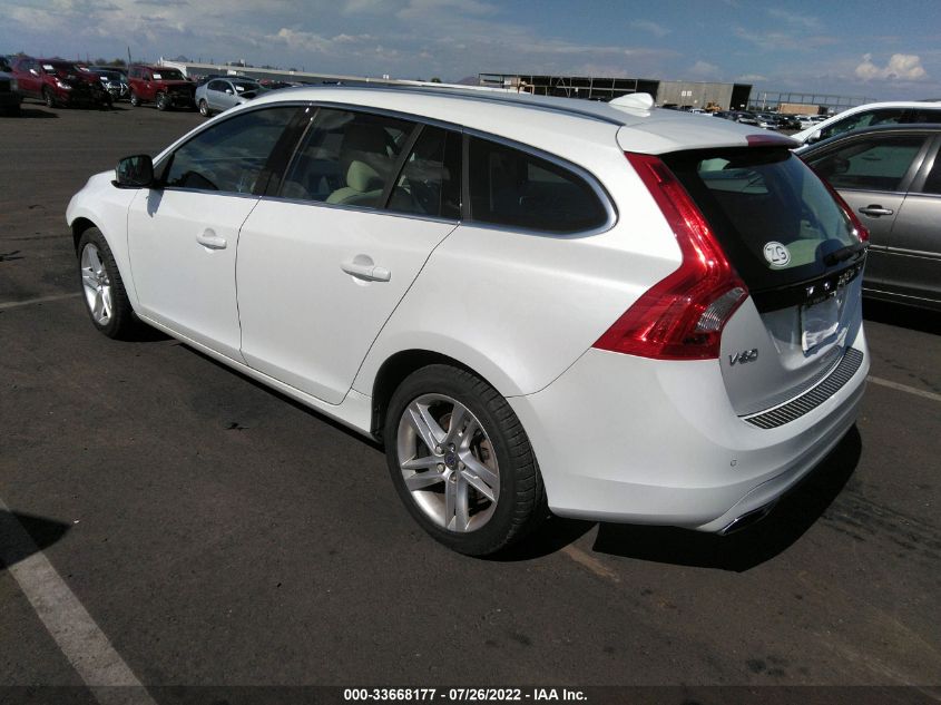 2015 VOLVO V60 T5 DRIVE-E PREMIER YV140MEK6F1266767