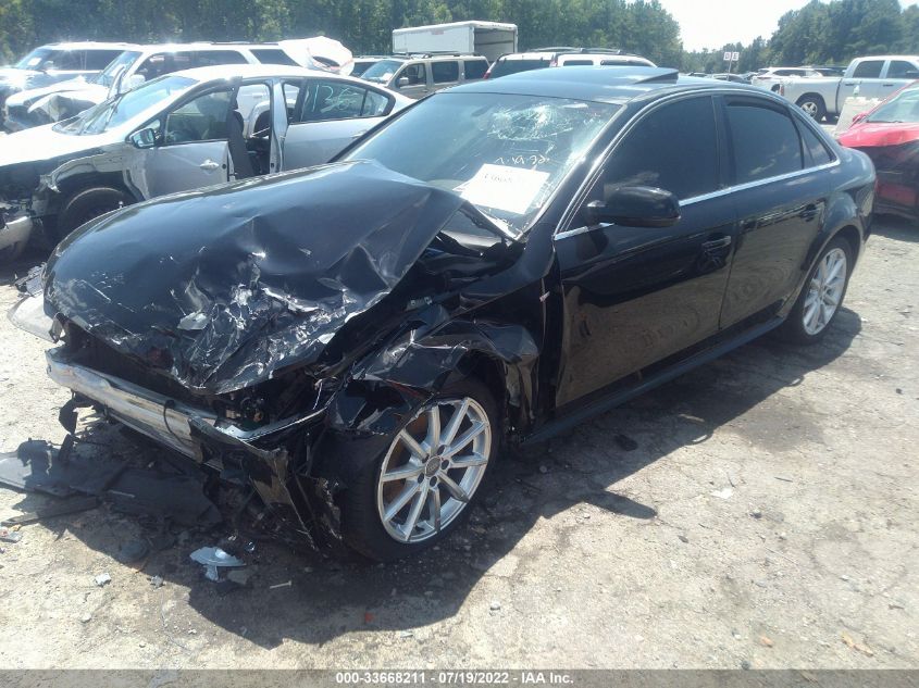 2014 AUDI A4 PREMIUM PLUS WAUEFAFL8EN039910