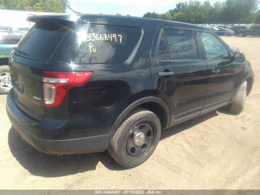 2015 FORD UTILITY POLICE 1FM5K8AR6FGA28537