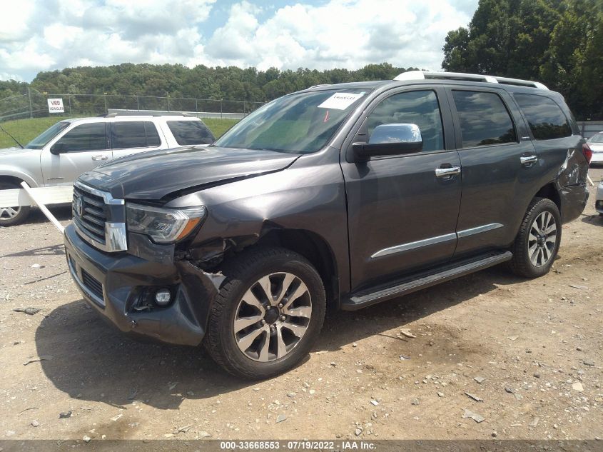 2018 TOYOTA SEQUOIA LIMITED 5TDJY5G15JS159961