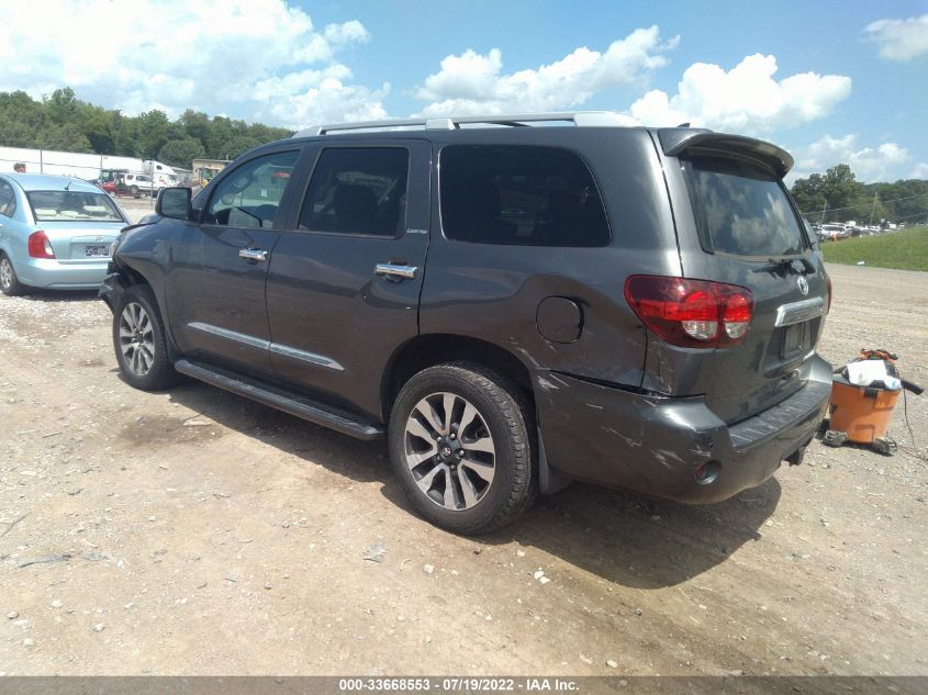 2018 TOYOTA SEQUOIA LIMITED 5TDJY5G15JS159961