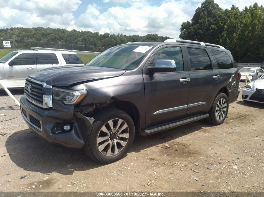 2018 TOYOTA SEQUOIA LIMITED 5TDJY5G15JS159961