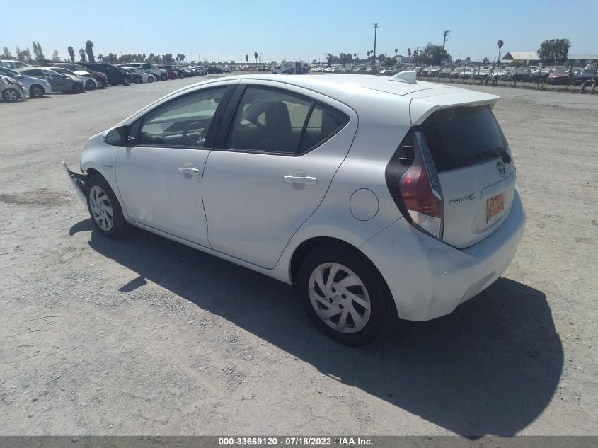 2015 TOYOTA PRIUS C ONE/TWO/THREE/FOUR JTDKDTB38F1093231