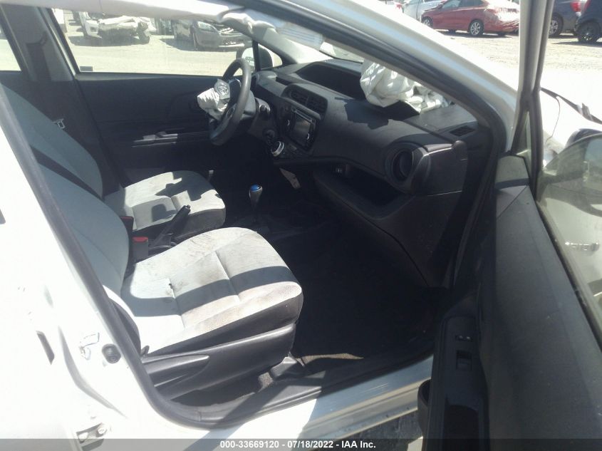 2015 TOYOTA PRIUS C ONE/TWO/THREE/FOUR JTDKDTB38F1093231