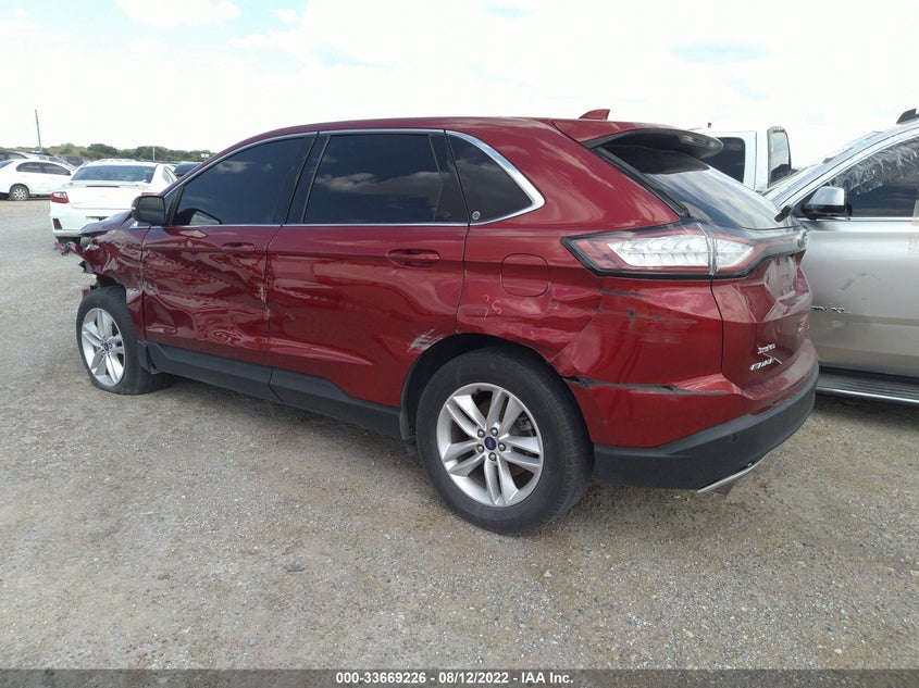 VIN 2FMPK3J82HBB43312 2017 FORD EDGE SEL