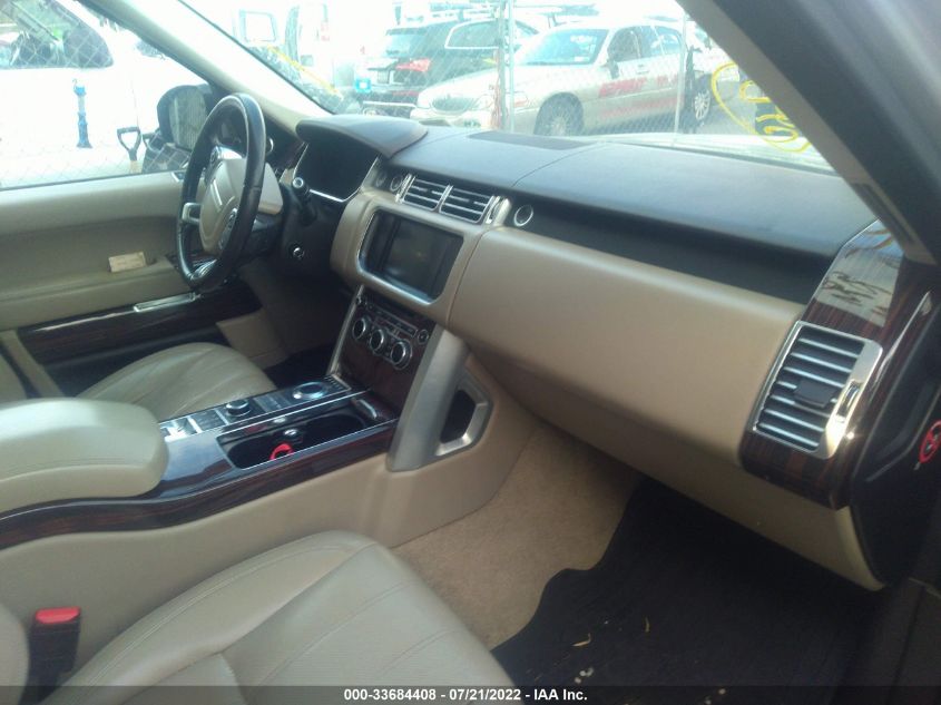 2015 LAND ROVER RANGE ROVER HSE SALGS2VFXFA242632