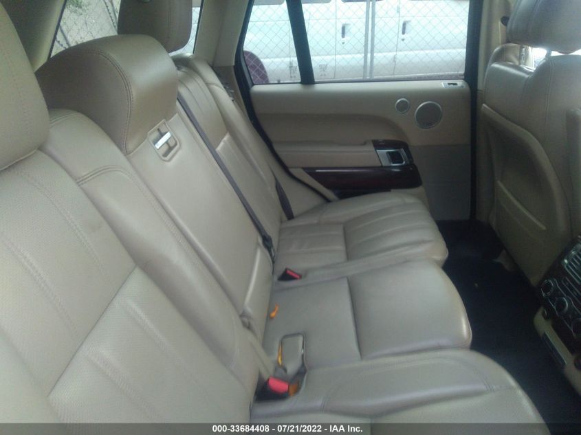 2015 LAND ROVER RANGE ROVER HSE SALGS2VFXFA242632
