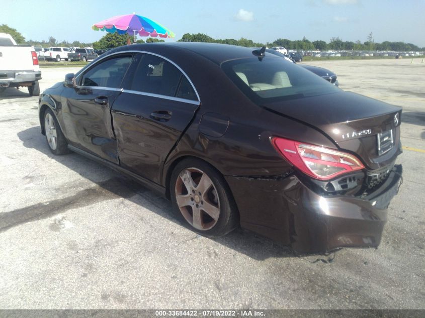 2015 MERCEDES-BENZ CLA-CLASS CLA 250 WDDSJ4EB1FN210258