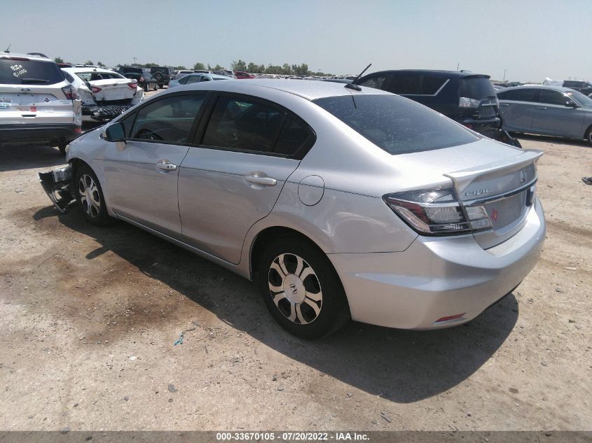 2015 HONDA CIVIC SEDAN NATURAL GAS 19XFB5F58FE000459