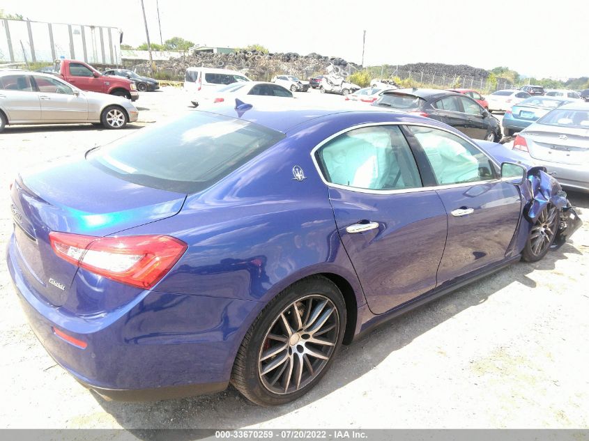 2015 MASERATI GHIBLI S Q4 ZAM57RTA3F1159071